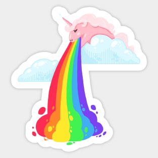 The Birth of Rainbow Sticker